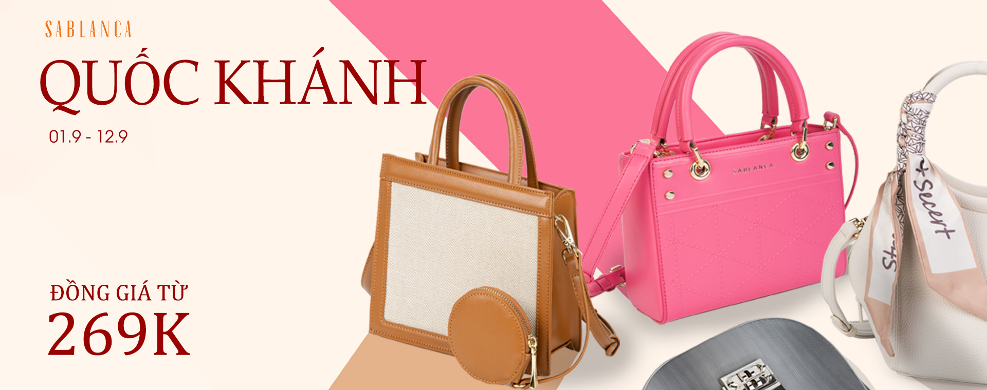 Quốc khánh 2.9 đồng giá từ 269k
