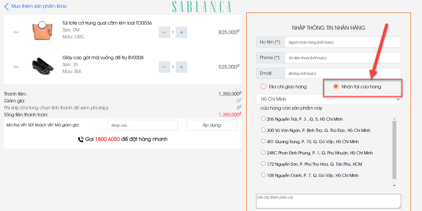 Huong-dan-dat-hang-Online-va-nhan-tai-cua-hang-tren-Website-SABLANCA
