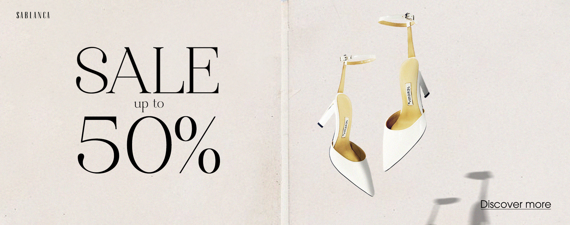 Sablanca giảm 50%